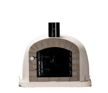 Veelzijdige zwarte pizza oven