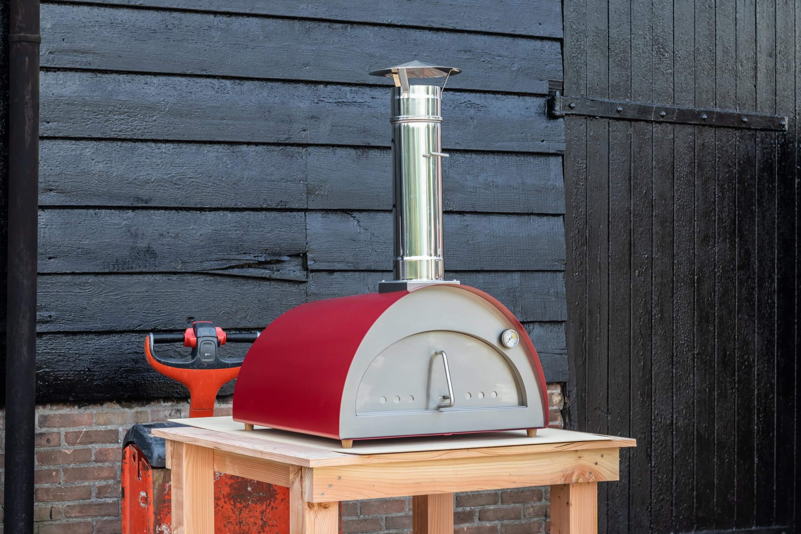 stalen pizza oven