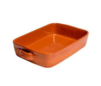 Terracotta ovenschaal